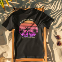 Árvore de Palma Personalizada de Viagem de Praia d