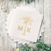 Árvore de Palmeira Tropical Personalizada com Mono
