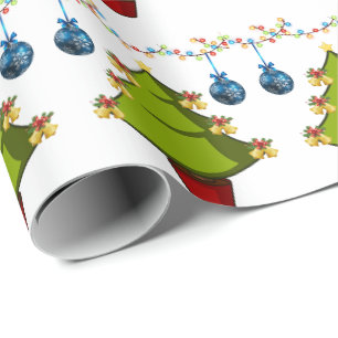 Árvore de Papel de embrulho de Natal