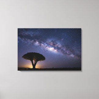 Árvore de Sangue de Dragão Via Láctea Canvas Natur