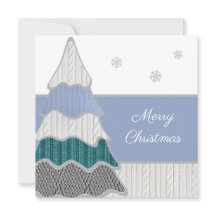 Árvore de Textura Azul Moderno de Feliz Natal