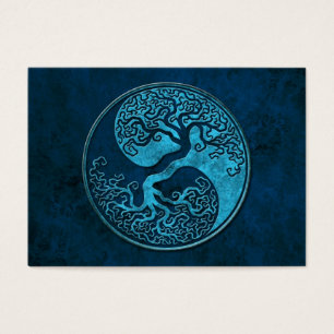 Árvore de Yin Yang da pedra azul