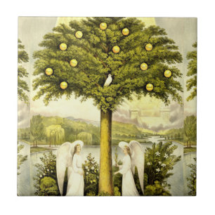 Árvore do azulejo da vida