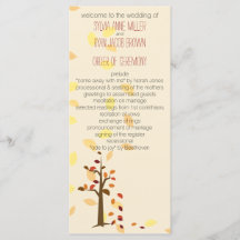 árvore do outono, programa de casamento das folhas