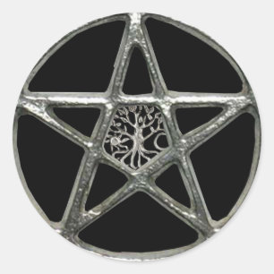 Árvore do Pentacle de etiquetas da vida