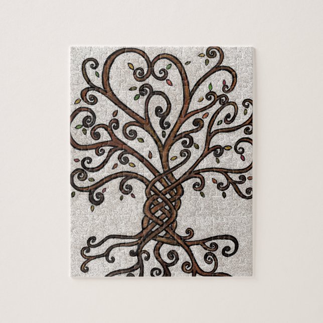 Árvore do quebra-cabeça da vida (Vertical)