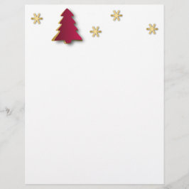 Árvore Dourada de Natal Clássica Elegante