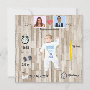 Árvore genealógica ⎮ Convite de nascimento