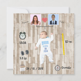 Árvore genealógica ⎮ Convite de nascimento