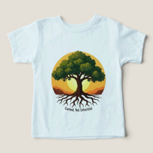 Árvore Motivacional Raia Camisa-T de Toddler