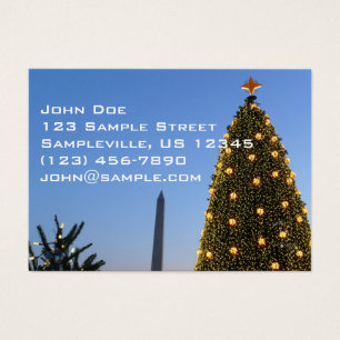 Árvore Nacional de Natal de Washington DC ao Anoit