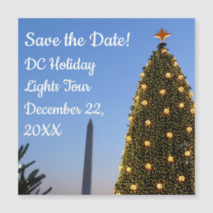 Árvore Nacional de Natal de Washington DC ao Anoit