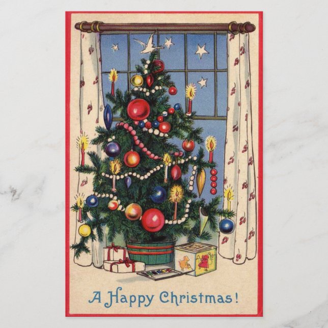 Árvore natais vintages (Frente)