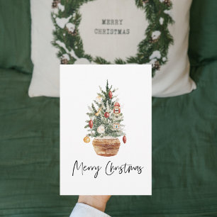 Árvore natais vintages   Feliz Natal