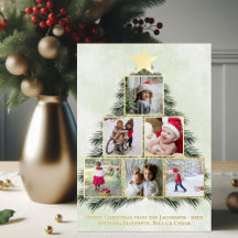 Árvore Natal Aquarela Árvore 6 Fotografia Festiva