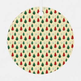 Árvore natalícia com padrão superior estrelado sem