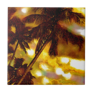 Árvore Palm Exótica