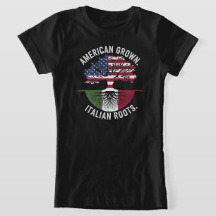 Árvore Patriótica da Camisa de Vida Raízes de Band