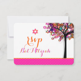 Árvore RSVP PixDezines do Life Bat Mitzvah