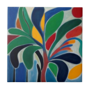 Árvore Tropical Colorida