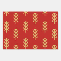 Árvore Vermelha Verde de Natal Perfeito Presente d