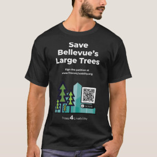 Árvores4Livability Tree Code Petition Camiseta