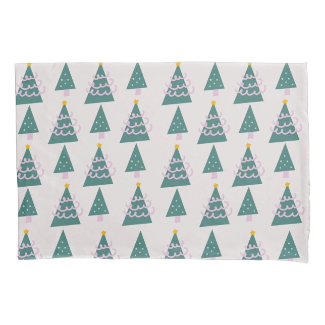 Árvores Bonitas Dodles Verdes Rosa (Frente)