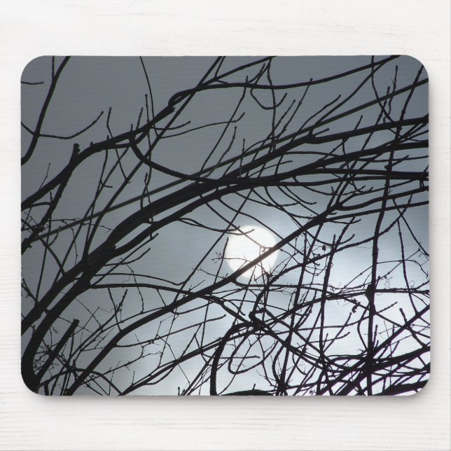 árvores contra o mousepad do sol (Frente)
