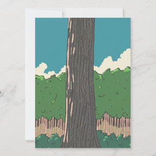 Árvores da floresta japonesa