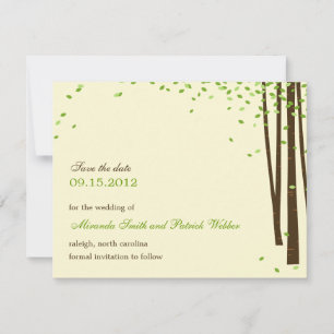 Árvores De Florestas Salvem O Anúncio De Data - Ve