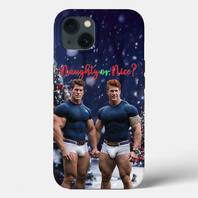 Árvores de Natal brilhantes do SlipperyJoe dois mu (Verso)