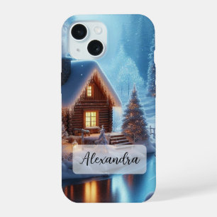 Árvores de Natal de Rio Congeladas Lanternas Cozy