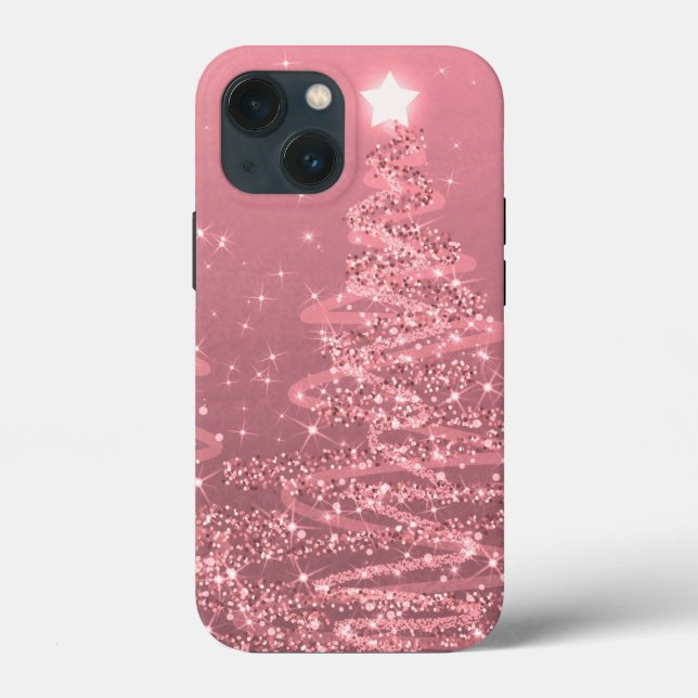 Árvores de Natal Elegante, Douradas   (Verso)