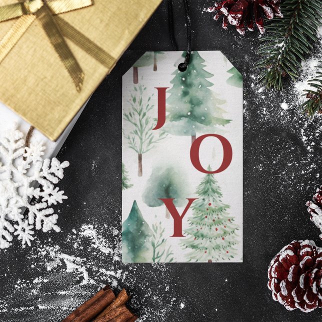 Árvores de Natal - Etiqueta de presentes verde de  (Criador carregado)