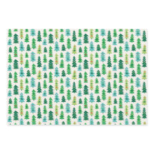 Árvores de Natal Geométricas em creme