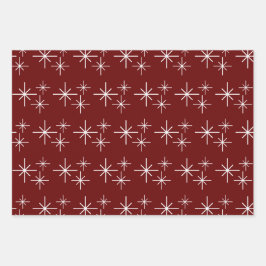 Árvores de Natal Modernas Simples Flocos de Neve V