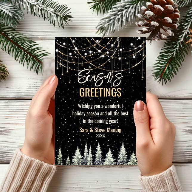 Árvores de Natal quentes luzes brilhantes no ano n (Criador carregado)