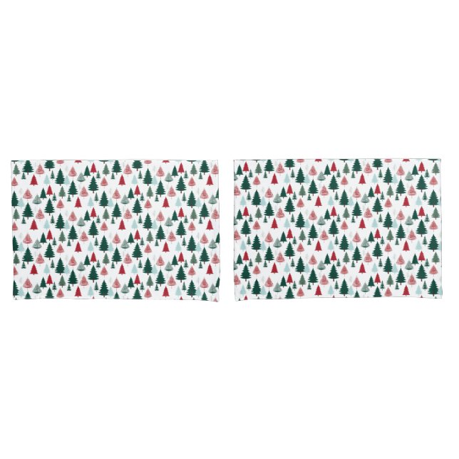 Árvores de Natal Scandi Pine Floresta Padrão Aconc (Frente - conjunto)