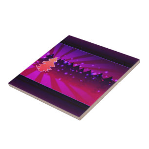 Árvores de Natal Sombras de Roxo