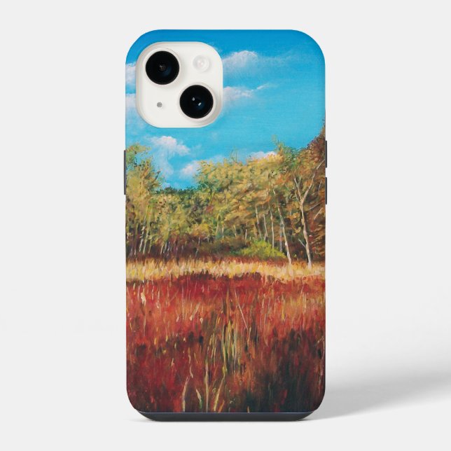 Árvores de Paisagem Coloridas (Verso)