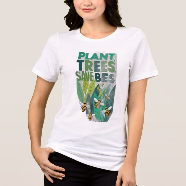 Árvores de Plantas, Salvar Abelhas (Frente)