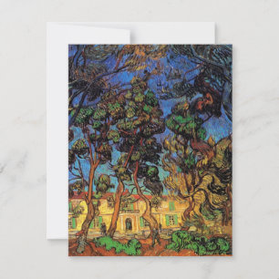 Árvores de Van Gogh no Jardim, Hospital de São Pau