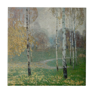 Árvores de vidoeiro, 1904 (óleo em canvas)