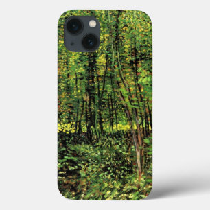 Árvores e Sub-bosque por Vincent van Gogh