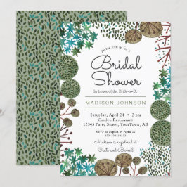 Árvores Floresta | Chá de Noiva | Convite