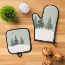 Árvores Florestais Wonderland de inverno