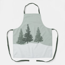 Árvores Florestais Wonderland de inverno