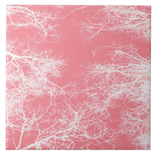 Árvores rosa e branca