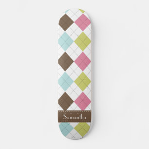 Aryle Diamond Stitch Comp Skateboard