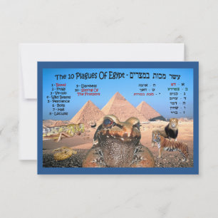 As 10 pragas Do Egito